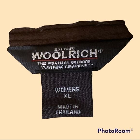 Woolrich FABULOUS Faux Suede Shearling Lined Button Up Jacket - Picture 3 of 12